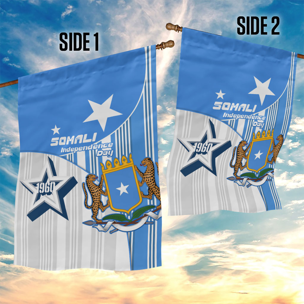 Somalia Independence Day 1960 Garden Flag Somali Coat Of Arms Star - Land Of The Brave