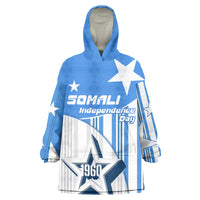 Somalia Independence Day 1960 Kid Wearable Blanket Hoodie Somali Coat Of Arms Star - Land Of The Brave