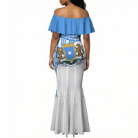 Somalia Independence Day 1960 Mermaid Dress Somali Coat Of Arms Star - Land Of The Brave