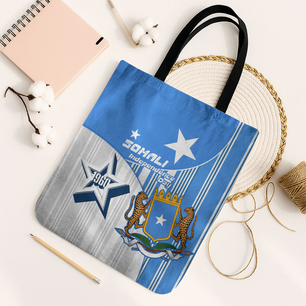 Somalia Independence Day 1960 Tote Bag Somali Coat Of Arms Star - Land Of The Brave
