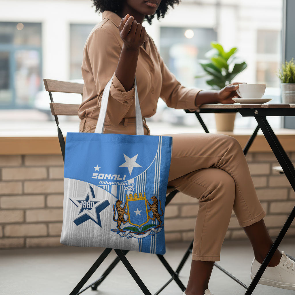 Somalia Independence Day 1960 Tote Bag Somali Coat Of Arms Star - Land Of The Brave