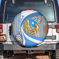 Somalia Freedom Independence Spare Tire Cover Leopard Flag Power Fist