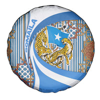 Somalia Freedom Independence Spare Tire Cover Leopard Flag Power Fist