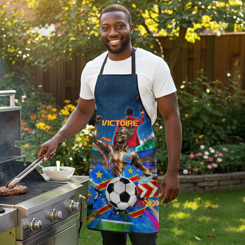 DR Congo Patrice Lumumba Apron Kinshasa Stadium Flag - King Of Kinshasa Football