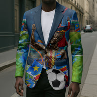 DR Congo Patrice Lumumba Blazer Kinshasa Stadium Flag - King Of Kinshasa Football