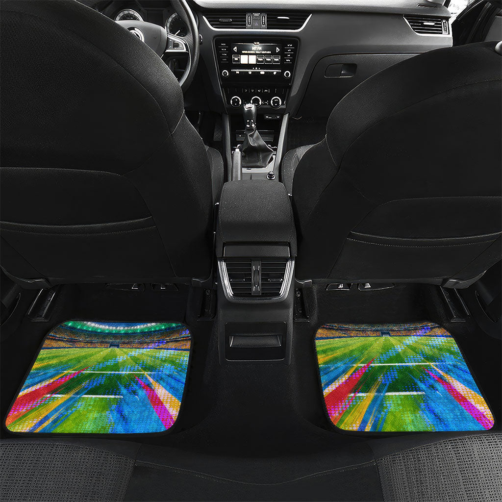DR Congo Patrice Lumumba Car Mats Kinshasa Stadium Flag - King Of Kinshasa Football