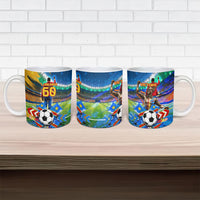 DR Congo Patrice Lumumba Ceramic Mug Kinshasa Stadium Flag - King Of Kinshasa Football