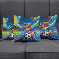 DR Congo Patrice Lumumba Pillow Cover Kinshasa Stadium Flag - King Of Kinshasa Football