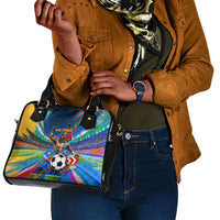 DR Congo Patrice Lumumba Shoulder Handbag Kinshasa Stadium Flag - King Of Kinshasa Football