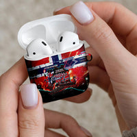 Norway Football Viking Row AirPods Case Flag Nordic Footballer - If We Win Lets Do It