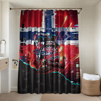Norway Football Viking Row Bathroom Set Flag Nordic Footballer - If We Win Lets Do It
