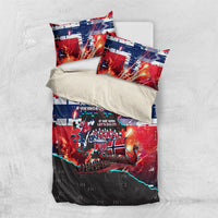 Norway Football Viking Row Bedding Set Flag Nordic Footballer - If We Win Lets Do It