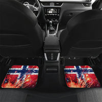 Norway Football Viking Row Car Mats Flag Nordic Footballer - If We Win Lets Do It