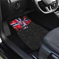 Norway Football Viking Row Car Mats Flag Nordic Footballer - If We Win Lets Do It