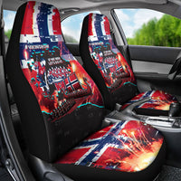 Norway Football Viking Row Car Seat Cover Flag Nordic Footballer - If We Win Lets Do It