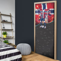 Norway Football Viking Row Door Cover Flag Nordic Footballer - If We Win Lets Do It