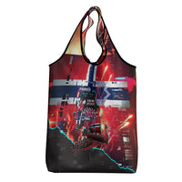 Norway Football Viking Row Grocery Bag Flag Nordic Footballer - If We Win Lets Do It
