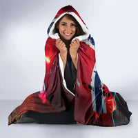 Norway Football Viking Row Hooded Blanket Flag Nordic Footballer - If We Win Lets Do It