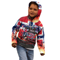 Norway Football Viking Row Kid Hoodie Flag Nordic Footballer - If We Win Lets Do It