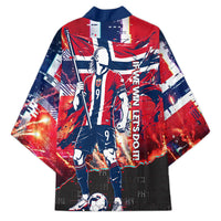 Norway Football Viking Row Kimono Flag Nordic Footballer - If We Win Lets Do It
