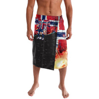 Norway Football Viking Row Lavalava Flag Nordic Footballer - If We Win Lets Do It