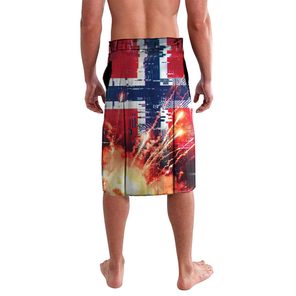 Norway Football Viking Row Lavalava Flag Nordic Footballer - If We Win Lets Do It