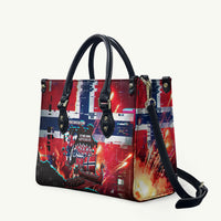 Norway Football Viking Row Leather Bag Flag Nordic Footballer - If We Win Lets Do It