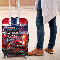 Norway Football Viking Row Luggage Cover Flag Nordic Footballer - If We Win Lets Do It