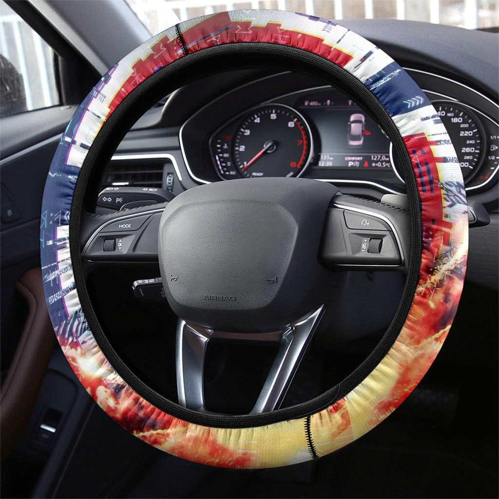 Norway Football Viking Row Steering Wheel Cover Flag Nordic Footballer - If We Win Lets Do It