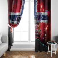 Norway Football Viking Row Window Curtain Flag Nordic Footballer - If We Win Lets Do It