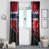 Norway Football Viking Row Window Curtain Flag Nordic Footballer - If We Win Lets Do It
