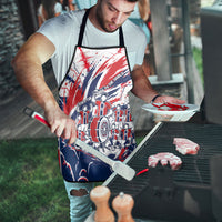 Norway Football From The Fjords To The World Apron Viking Shield Paint Splatter Soccer Team