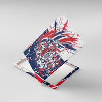 Norway Football From The Fjords To The World Canvas Wall Art Viking Shield Paint Splatter Soccer Team
