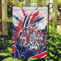 Norway Football From The Fjords To The World Garden Flag Viking Shield Paint Splatter Soccer Team