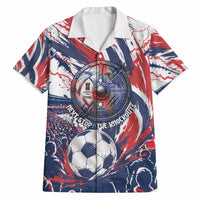 Norway Football From The Fjords To The World Hawaiian Shirt Viking Shield Paint Splatter Soccer Team