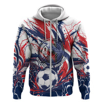 Norway Football From The Fjords To The World Hoodie Viking Shield Paint Splatter Soccer Team