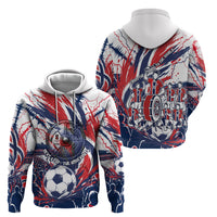 Norway Football From The Fjords To The World Hoodie Viking Shield Paint Splatter Soccer Team