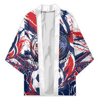 Norway Football From The Fjords To The World Kimono Viking Shield Paint Splatter Soccer Team