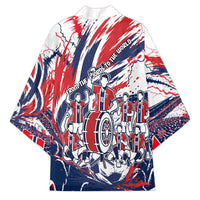 Norway Football From The Fjords To The World Kimono Viking Shield Paint Splatter Soccer Team