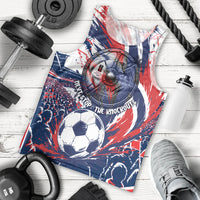 Norway Football From The Fjords To The World Men Tank Top Viking Shield Paint Splatter Soccer Team