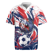 Norway Football From The Fjords To The World Rugby Jersey Viking Shield Paint Splatter Soccer Team
