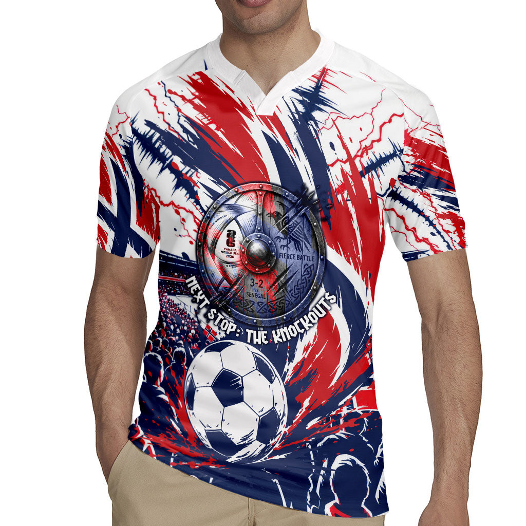 Norway Football From The Fjords To The World Rugby Jersey Viking Shield Paint Splatter Soccer Team