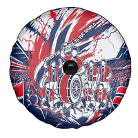 Norway Football From The Fjords To The World Spare Tire Cover Viking Shield Paint Splatter Soccer Team