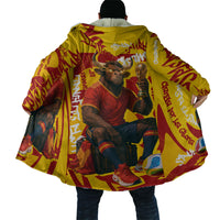 Spain Football Bull Mascot Cloak Spanish Pride Champion Soccer Trophy Graffiti