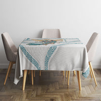 Iris Goddess Tablecloth Winged Iris Caduceus Staff Rainbow Ribbon Greek Key