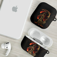 Hecate Triple Goddess AirPods Case Greek Hecate Flaming Torches Key Snake And Hounds