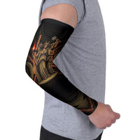 Hecate Triple Goddess Arm Sleeves Greek Hecate Flaming Torches Key Snake And Hounds
