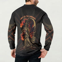 Hecate Triple Goddess Button Sweatshirt Greek Hecate Flaming Torches Key Snake And Hounds