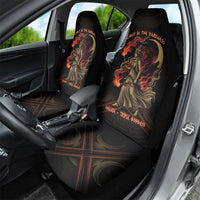 Hecate Triple Goddess Car Seat Cover Greek Hecate Flaming Torches Key Snake And Hounds