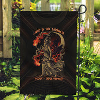 Hecate Triple Goddess Garden Flag Greek Hecate Flaming Torches Key Snake And Hounds